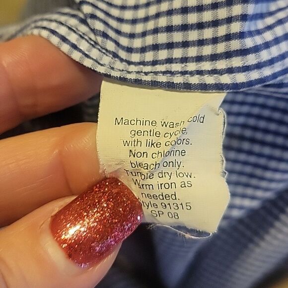 J. Crew, size M button up - Picture 5 of 5